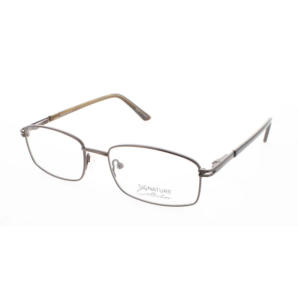 SIGNATURE Pn107Brn-52 Eyeglasses Eye Glasses 52 Authentic New
